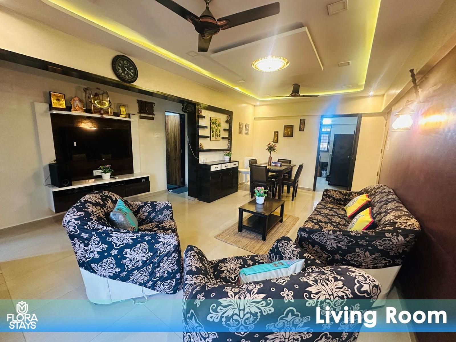 2 Bedroom Service Near Lnt Business Park Powai Apartament Bombaj